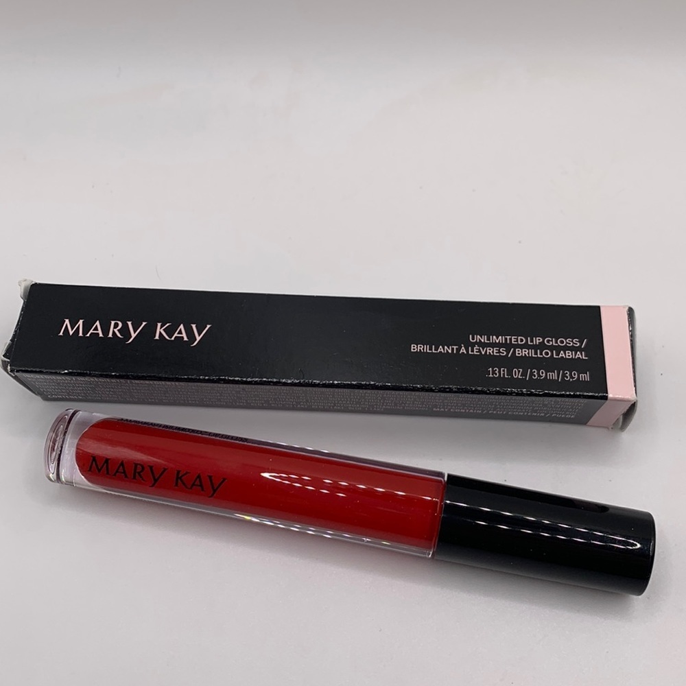 Mary Kay iconic red unlimited lipgloss